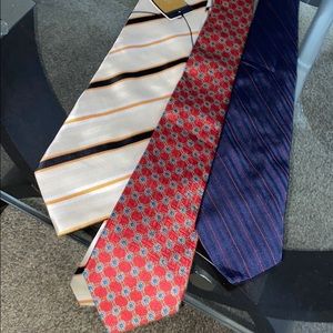 3 SILK pack ties